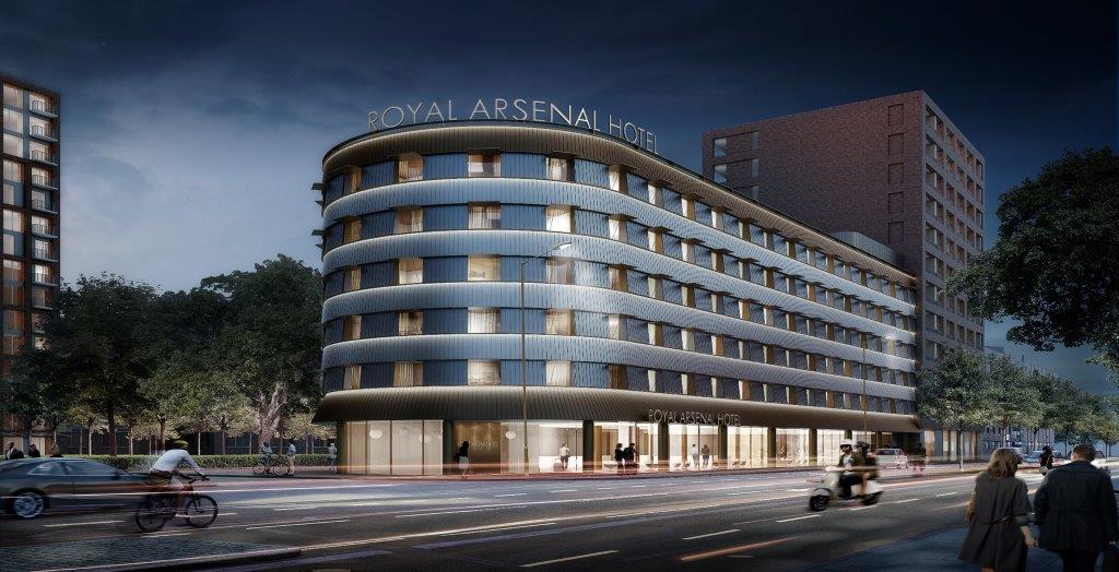 Royal Arsenal Hotel Receives its First Modules