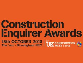 Shortlisted for Construction Enquirer Award