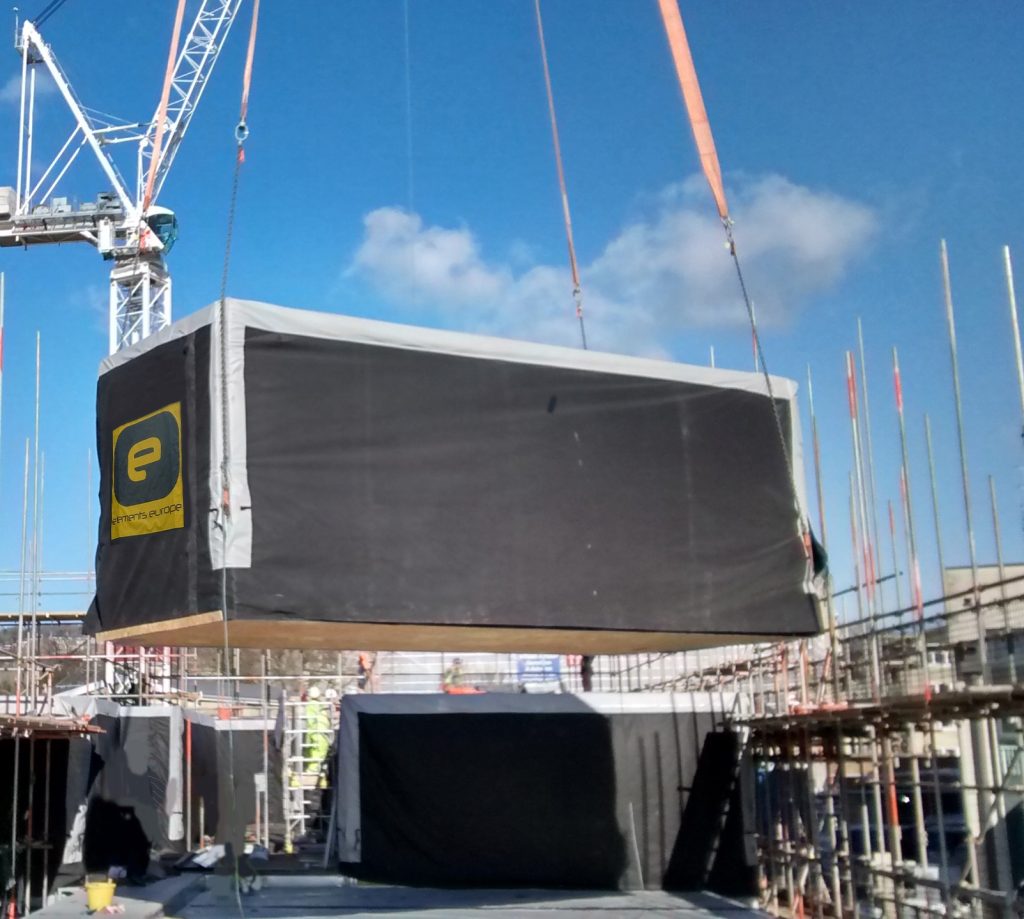 The First of 695 Pods to be Installed in December
