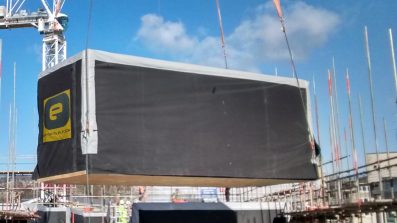 The First of 695 Pods to be Installed in December