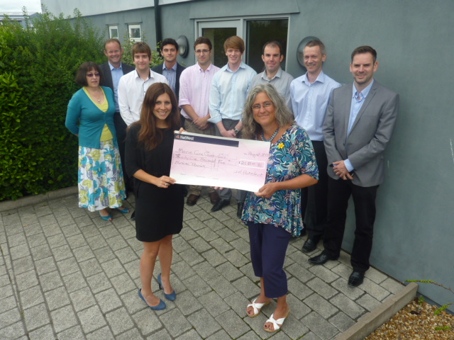 The Pickstock Group raise over £21,000 for Marie Curie