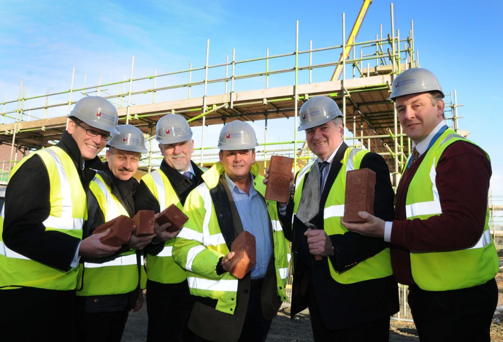 First Brick Laying Ceremony – Park Hall, Oswestry