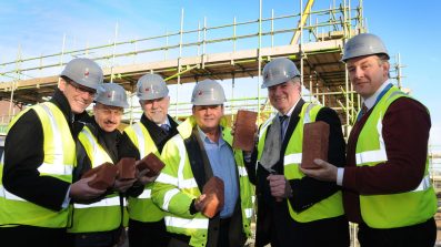 First Brick Laying Ceremony – Park Hall, Oswestry