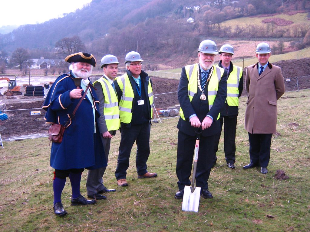 Cutting of the Turf at New Print Works Site