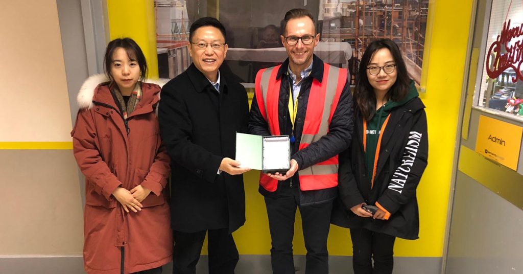Researchers from Hong Kong Visit Elements Europe