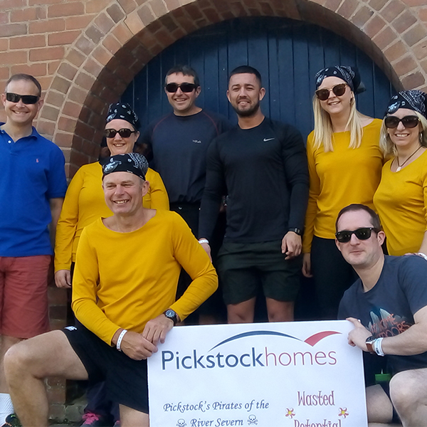 Pickstock Paddlers raise over £2,100 for Macmillan