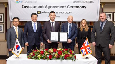 Elements Europe Joins Forces with GS E&C, Leading South Korean Construction Firm