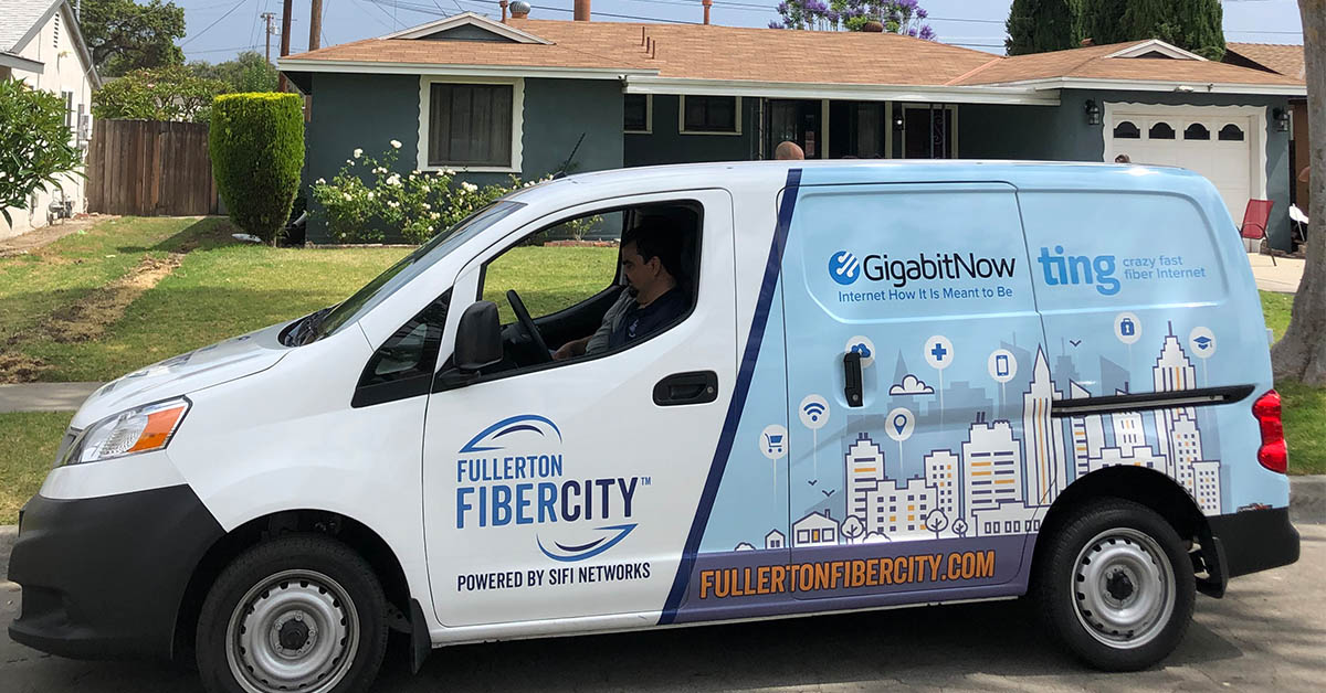 First Homes Connected to the USA’s Largest Privately Funded Open Access FibreCity™